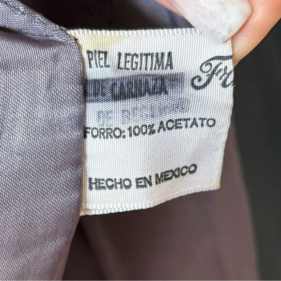 Pierre Cardin Leather Blue Shirt Jacket Size M - Picture 4 of 8